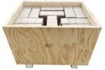 Ruf Holzbriketts Buche-Kiefer in der Kiste 10kg/Pack, 32 Pack/Kiste